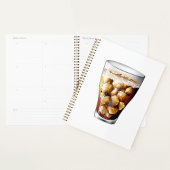 Verfrissende Ice-Cold Soda Drink met Bubbles Planner
