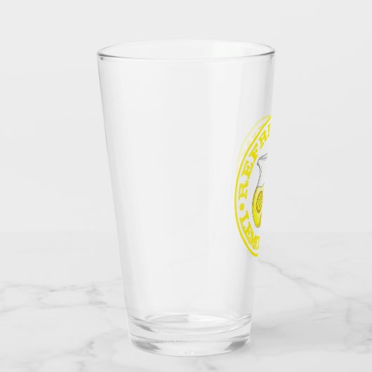 Verfrissende limonade gele lemon Ade Pitcher Glas (Rechts)