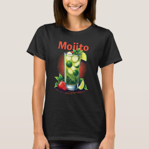 Verfrissende Mojito Cocktail Graphic T-Shirt
