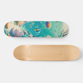 Verfrissende oceaanleven persoonlijk skateboard (Horizontaal)