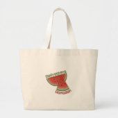 Verfrissende Ramadan Watermeloen Grote Tote Bag (Voorkant)