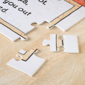 Verfrissende Teapots Gepersonaliseerd Inspirerend Legpuzzel (Zijkant)