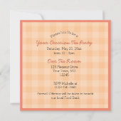 Verfrissende theepotten met Scripture Tea Party Kaart (Voorkant)