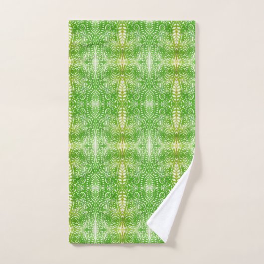 Verfrissende varenbladeren bad handdoek (Handdoek)