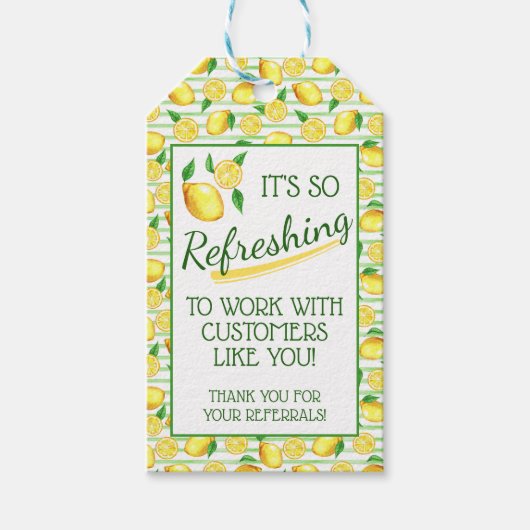 Verfrissende zomercitroen Pop door Cadeaulabel (Voorkant)