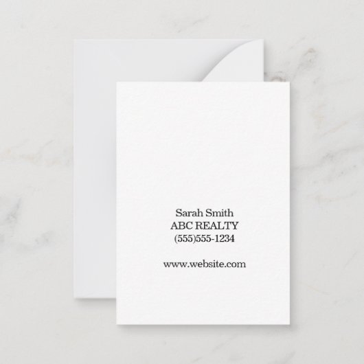 Verfrissende zomercitroen Pop door Notitiekaartje (Achterkant)