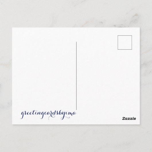 Verfrissing Briefkaart (Achterkant)