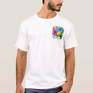 Verfrissing en geluk t-shirt