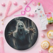 Verfrissing met de geesten. papieren bordje (Feest)