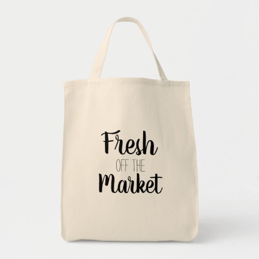 Verfrissing van de markt tote bag (Voorkant)