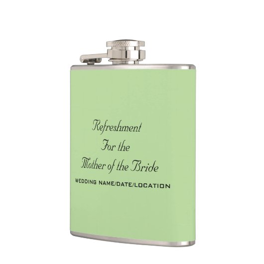 verfrissing voor moeder van bride heupfles (Links)