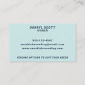 Verfrissingsmachines Moderne oplossingen Visitekaartje (Achterkant)