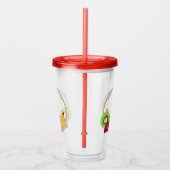 Verfrissingssmaak van fruit acryl drinkbeker (Rechts)