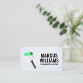 verfrol | beschilderde wand visitekaartje (Staand voorkant)