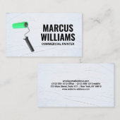 verfrol | beschilderde wand visitekaartje (Voorkant / Achterkant)