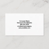 verfrol | Geschilderde bakstenen muur met graffiti Visitekaartje (Achterkant)