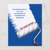 Verfrol met logo flyer (Achterkant)