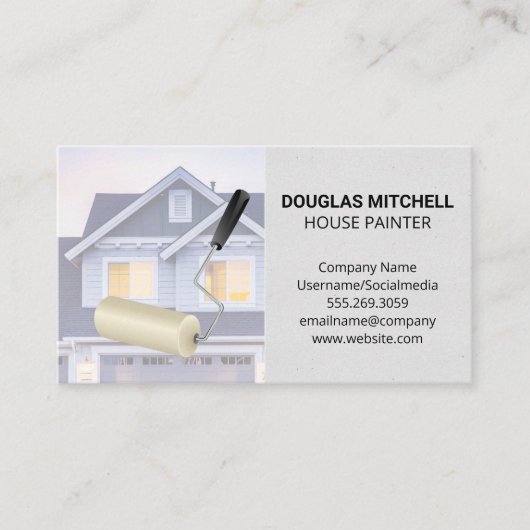 verfrol | woonhuis visitekaartje (Voorkant)