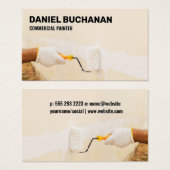 Verfroller | Commerciële Schilder Visitekaartje (Voorkant /achterkant)