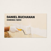 Verfroller | Commerciële Schilder Visitekaartje (Voorkant)