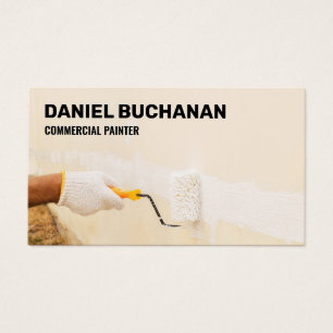 Verfroller   Commerciële Schilder Visitekaartje