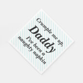 Verfrommel me papa, ik ben een stout servet gewees (Hoek)