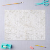 Verfrommeld Antiek wit perkamentpapier Tissuepapier (Craft)