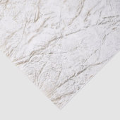 Verfrommeld Antiek wit perkamentpapier Tissuepapier (Detail)