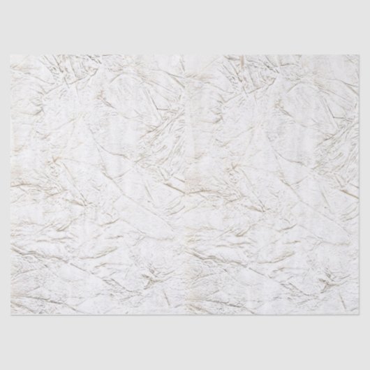 Verfrommeld Antiek wit perkamentpapier Tissuepapier (Voorkant)