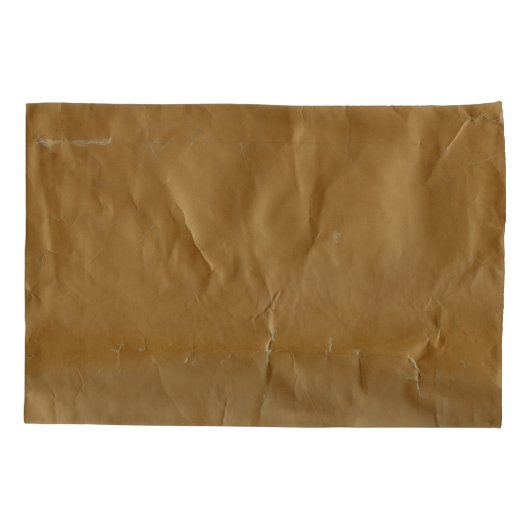 Verfrommeld rood papier: grungy achtergrond. kussensloop (Achterkant)