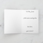 Verfrommelde Gift Funny Verjaardag Kaart ADHD (Binnen)