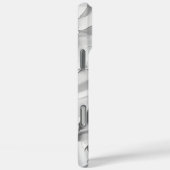 Verfrommelde Witte Papier Textuur Moderne Telefoon Case-Mate iPhone Case (Achterkant / Rechts)