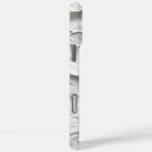 Verfrommelde Witte Papier Textuur Telefoonhoes Case-Mate iPhone Case (Achterkant / Rechts)