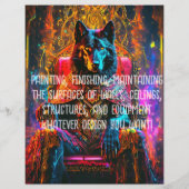 Verfschilder trapt af flyer (Achterkant)