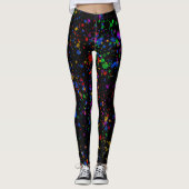 Verfspat Leggings (Voorkant)