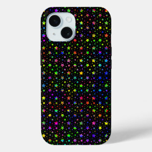 Verfspat Sterren iPhone 15 Case
