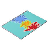 Verfspatnotebook Notitieboek (Linkerzijde)