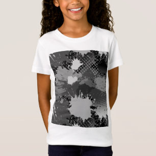 Verfspatpatroon 2 t-shirt