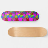 Verfspatpatroon 3 persoonlijk skateboard (Horizontaal)