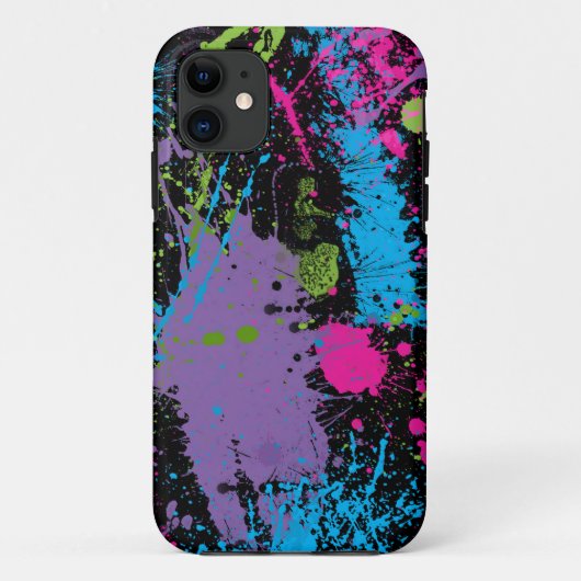 Verfspatten Case-Mate iPhone Case (Achterkant)