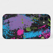 Verfspatten Case-Mate iPhone Case (Achterkant (horizontaal))