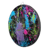 Verfspatten Dartbord (Voorkant Rechts)