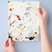 Verfspatten Flyer (Hand)