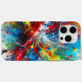 Verfspatten Hoesje voor Telefoon (Achterkant (horizontaal))