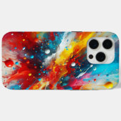 Verfspatten Hoesje voor Telefoon (Achterkant (horizontaal))