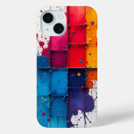 Verfspatten iPhone hoesje