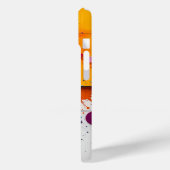 Verfspatten iPhone hoesje (Achterkant / Links)