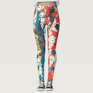 Verfspatten Leggings