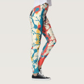 Verfspatten Leggings (Rechts)