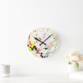 Verfspatten Ronde Klok (Huis)